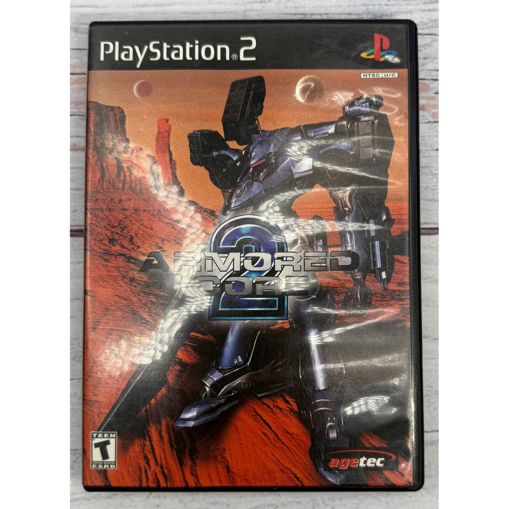 Armored Core 2 (Sony PlayStation 2, PS2, 2000) CIB Complete - Tested